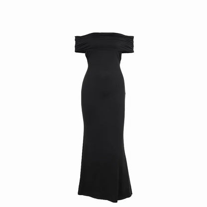Vestido Elegante con Espalda Abierta para Mujer
