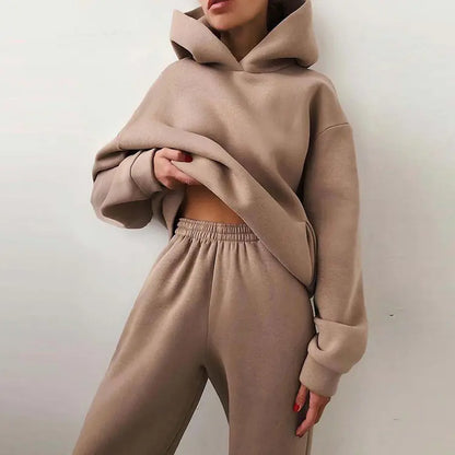 Conjunto de Sudadera Casual y Pantalones Jogger