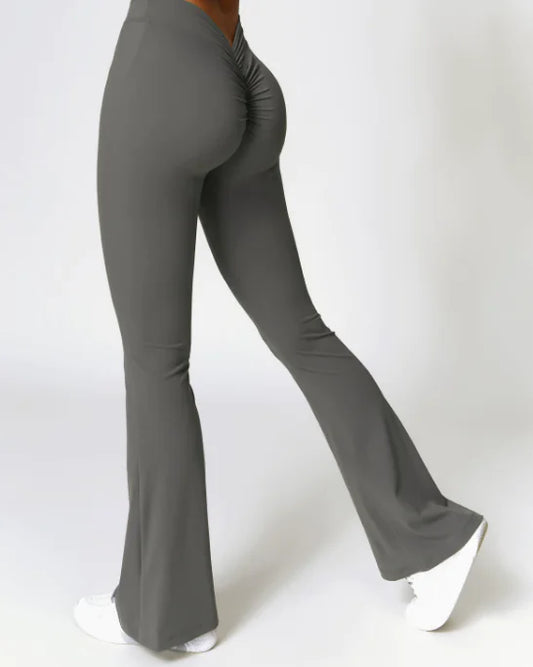 Pantalones de Yoga Acanalados