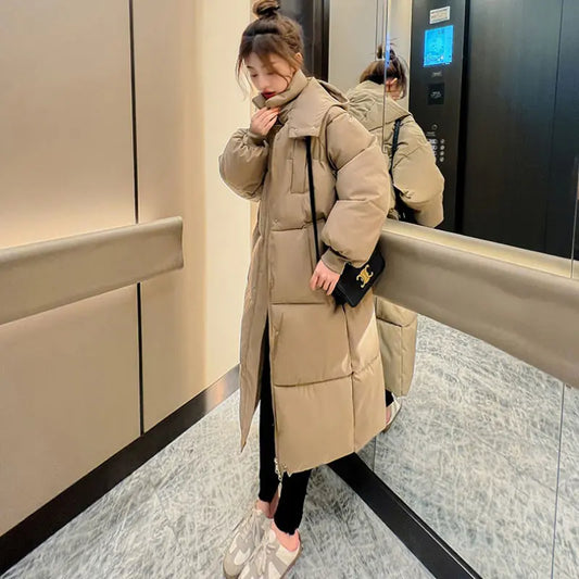 Parka Acolchada de Algodón