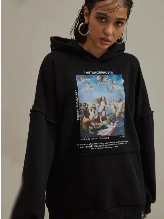 Sudadera con Cordón y Suéter para Parejas de Moda