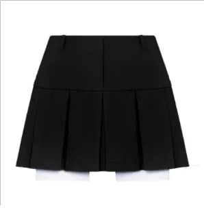 Conjunto de Falda Mini de Cintura Alta Taruxy