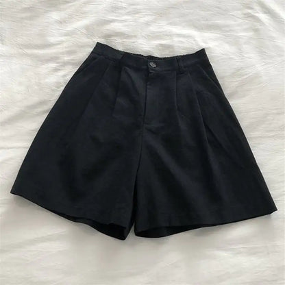 Shorts anchos de Cintura Alta para mujer