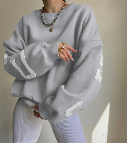 Suéter Holgado de Lana Y2K