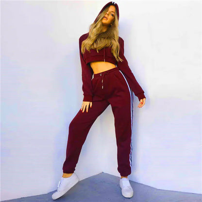 Conjunto Deportivo de Sudadera con Capucha