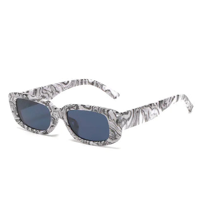 Y2K Small Rectangular Candy Tone Sunglasses for All