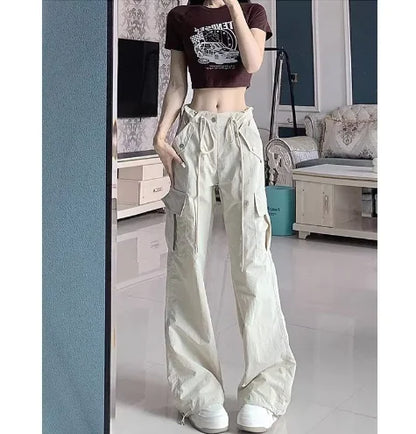 Pantalones Anchos de Cintura Alta