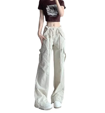 Pantalones Anchos de Cintura Alta