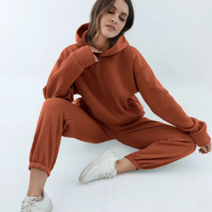 Chándal con Capucha para Mujer
