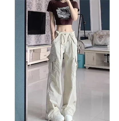 Pantalones Anchos de Cintura Alta