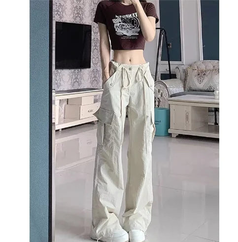 Pantalones Anchos de Cintura Alta