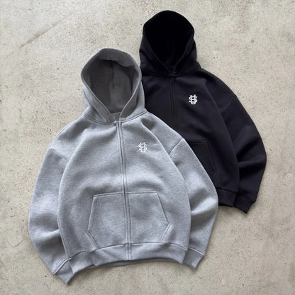 Cárdigan Casual con Cremallera para Mujer