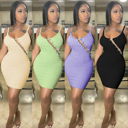 Vestido Tirante Fino para Mujer