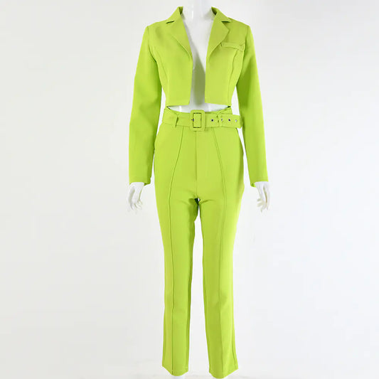 Conjunto Blazer Mujer Elegante