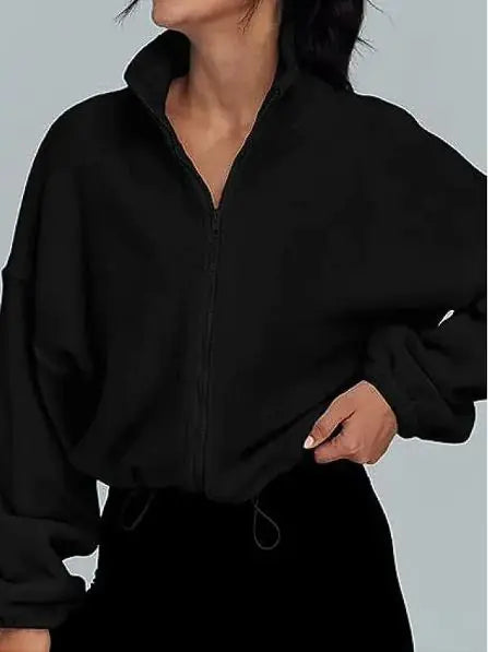 Chaqueta Polar con Cierre para Mujer