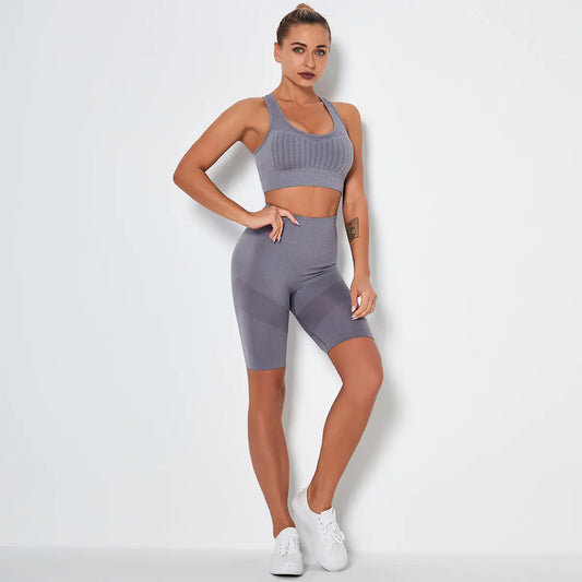 Conjunto de Yoga Atléticas - Sujetador Deportivo y Leggings