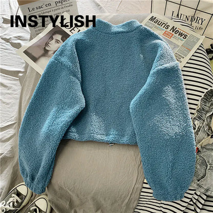 Sudadera con Capucha de Forro Polar con Bordado