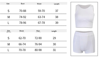 Conjunto Deportivo de Top y Shorts