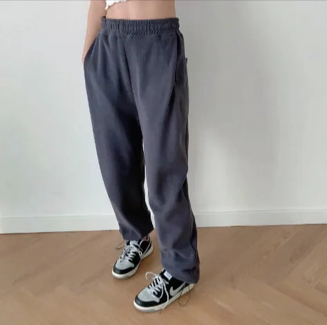 Pantalones Deportivos Bordados con Letras