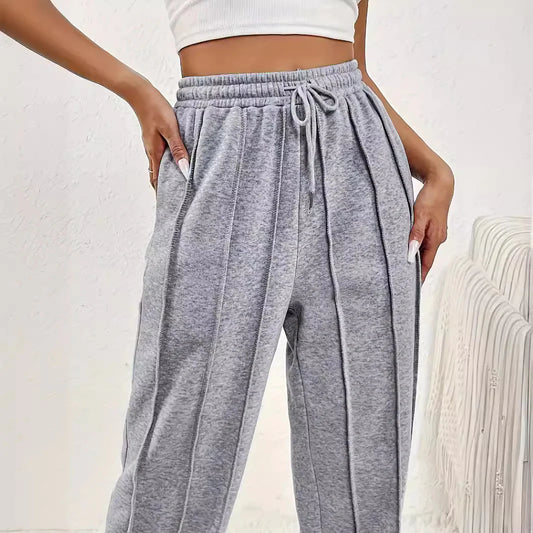 Pantalones Anchos de Cintura Alta para Mujer