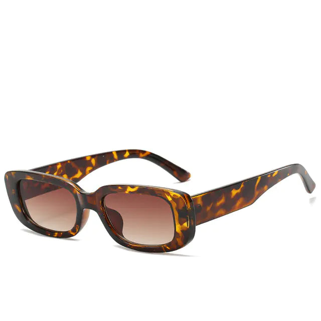 Y2K Small Rectangular Candy Tone Sunglasses for All