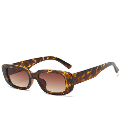 Y2K Small Rectangular Candy Tone Sunglasses for All