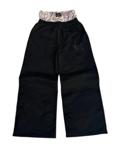 Hip Hop Camo Double Waist Pants