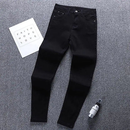 Pantalones Vaqueros de Cintura Alta para Mujer