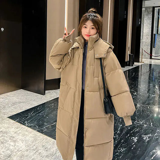 Parka Acolchada de Algodón