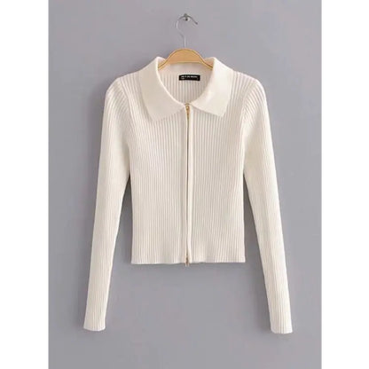 Jersey de Punto con Doble Cremallera