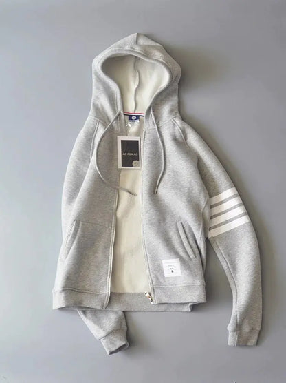 Women's Hooded Fleece Cardigan Sweatshirt
